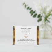 Grote Visitekaartjes voor openbare aanklagers (Staand voorkant)