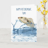 grote visvangst voor vissers kaart (Gele Bloem)