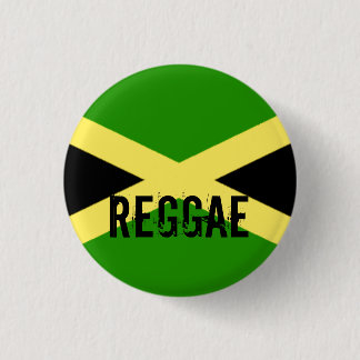 grote vlag, REGGAE Ronde Button 3,2 Cm