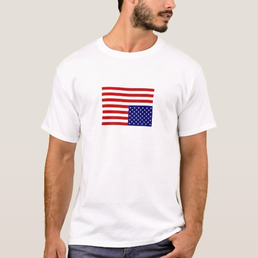 grote vlag t-shirt (Voorkant)