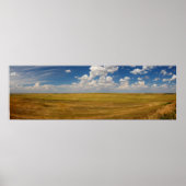 Grote vlakken in Zuid-Dakota in de zomer Poster (Voorkant)