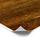 Grote vlakken in Zuid-Dakota in de zomer Poster (Hoek)