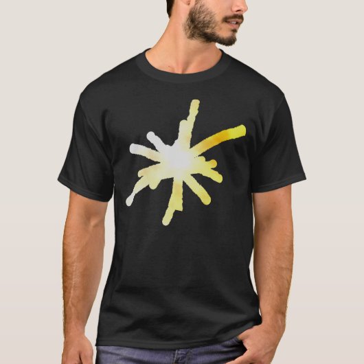 Grote Vlam - oppervlak van de Zon T-shirt (Voorkant)
