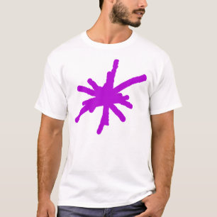 Grote Vlam - Paars T-shirt