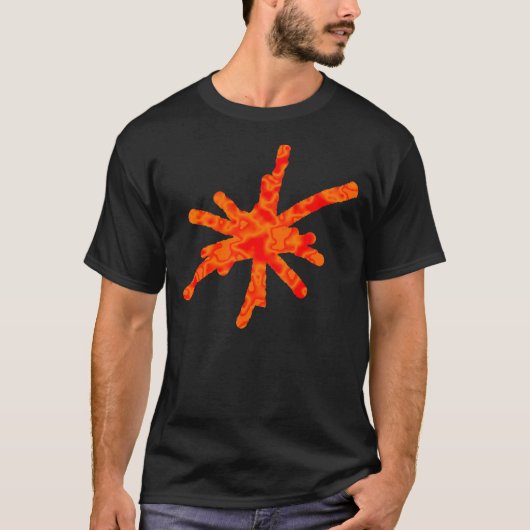 Grote Vlam - Rivier van Lava T-shirt (Voorkant)