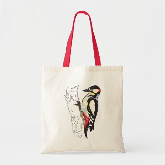 grote vlekspecht tote bag (Voorkant)