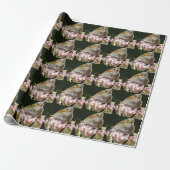 grote vlinder cadeaupapier (Uitgerold)