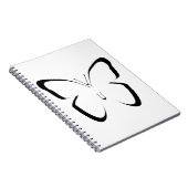 Grote vlinder notitieboek (Rechterzijde)