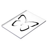 Grote vlinder notitieboek (Linkerzijde)