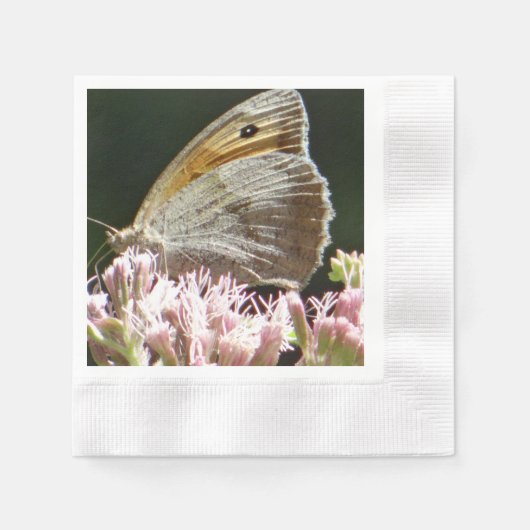grote vlinder servet (Voorkant)