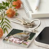  grote vlinder sleutelhanger (Voorkant Rechts)