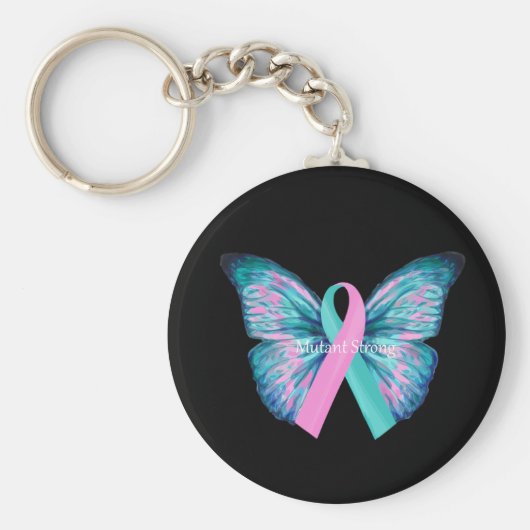 Grote vlinder sterk sleutelhanger (Voorkant)