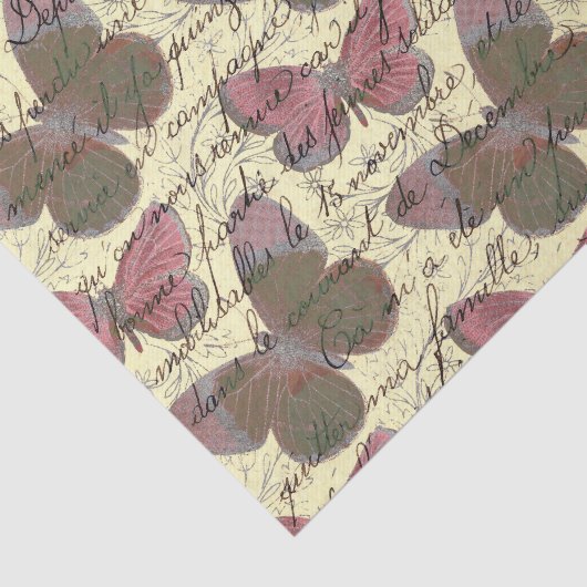 Grote vlinder tissuepapier (Detail)