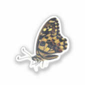Grote vlinder, vinyl sticker (Voorkant)