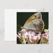  grote vlinderplatte kaart (Voorkant / Achterkant)