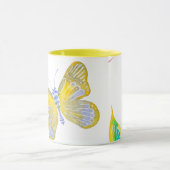 Grote vlinders mok (Midden)