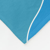 Grote vlooienbank, modern, abstract, kleurrijk, fleece deken (Hoek)