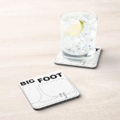 GROTE VOET - BIER ONDERZETTER (Rechterzijde)