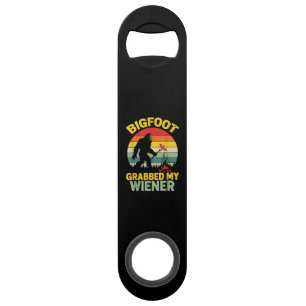 Grote Voet Greep Mijn Wiener Grappige Sasquatch Speed Flessenopener