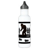 Grote Voet in Bomen Gepersonaliseerd Roestvrij sta Waterfles (Links)