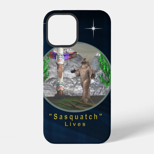 Grote voet iPhone hoesje (Achterkant)