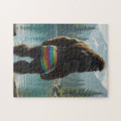 grote voet lgbtq legpuzzel (Horizontaal)