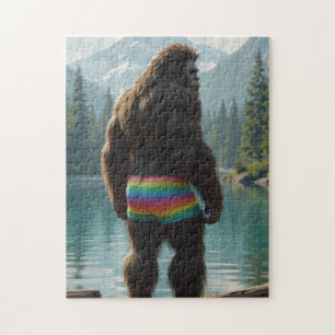 grote voet lgbtq legpuzzel