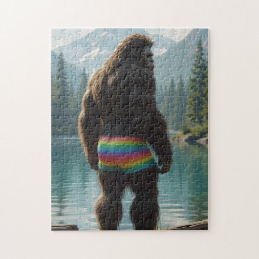 grote voet lgbtq legpuzzel (Verticaal)