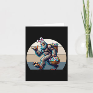 Grote Voet Met Konijnenoren Die Een Mandje Oost St Kaart