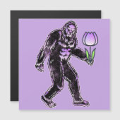 Grote voet met tulp - Grappig Pasen (Voorkant / Achterkant)