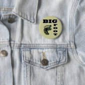 Grote voet met voet logo ronde button 5,7 cm (In situ)