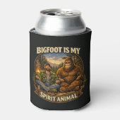 Grote Voet Sasquatch Blikjeskoeler (Blikje Voorkant)