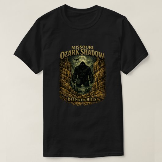 Grote Voet Sasquatch T-shirt (Design voorkant)