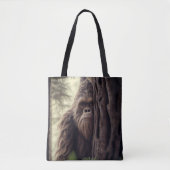 Grote voet/sasquatch tote bag (Voorkant)