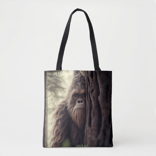 Grote voet/sasquatch tote bag (Voorkant)