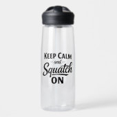 Grote Voet Sasquatch Waterfles (Voorkant)