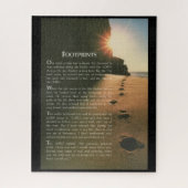 Grote voetafdrukken Puzzle Legpuzzel (Verticaal)