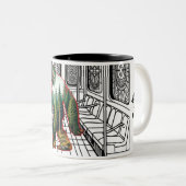 Grote voetgroeven Mok (Voorkant rechts)