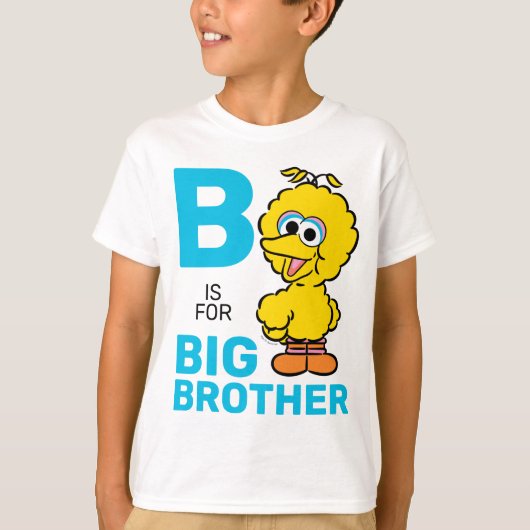 grote vogel | B is voor Big Brother T-shirt (Voorkant)