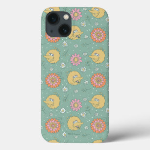 Grote Vogel   Bloemmotief met Goede Vibes Case-Mate iPhone Case