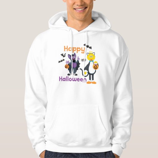 Grote vogel en graaf | Fijne Halloween Hoodie (Voorkant)
