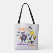 Grote vogel en graaf | Fijne Halloween Tote Bag (Achterkant)