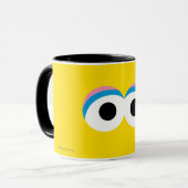 Grote Vogel Grote Gezicht Mok (Voorkant links)