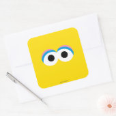 Grote Vogel Grote Gezicht Vierkante Sticker (Envelop)