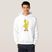 Grote Vogel met kerstversiering Hoodie (Voorkant volledig)