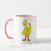 Grote Vogel met kerstversiering Mok (Links)