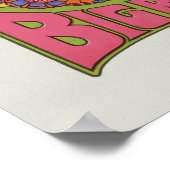 Grote Vogel | Psychedelisch Poster (Hoek)