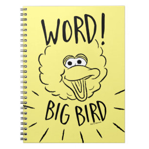 Grote Vogel Skate Logo - Woord! Grote Vogel Notitieboek