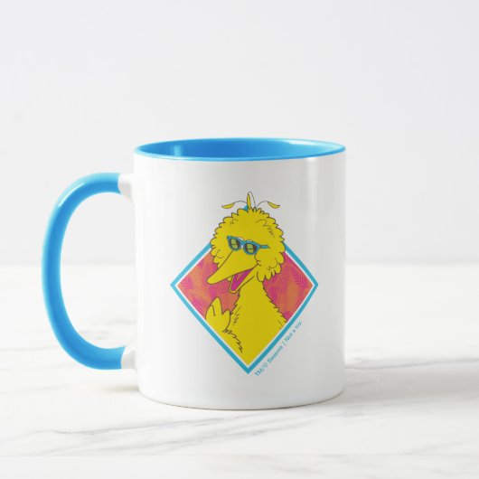 Grote Vogel | Tropisch Badge Mok (Links)