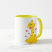 Grote Vogel Valentijnsdag Mok (Voorkant rechts)